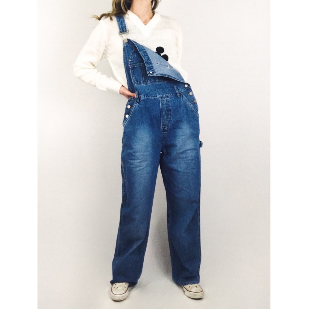 Vintage ⚡️ Denim Carpenter Overalls - Picture 7 of 16
